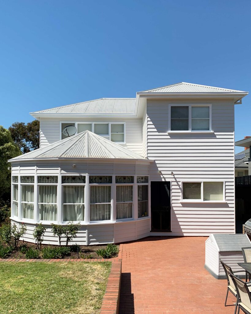 Graeber and Co. Painting exterior painting after completion