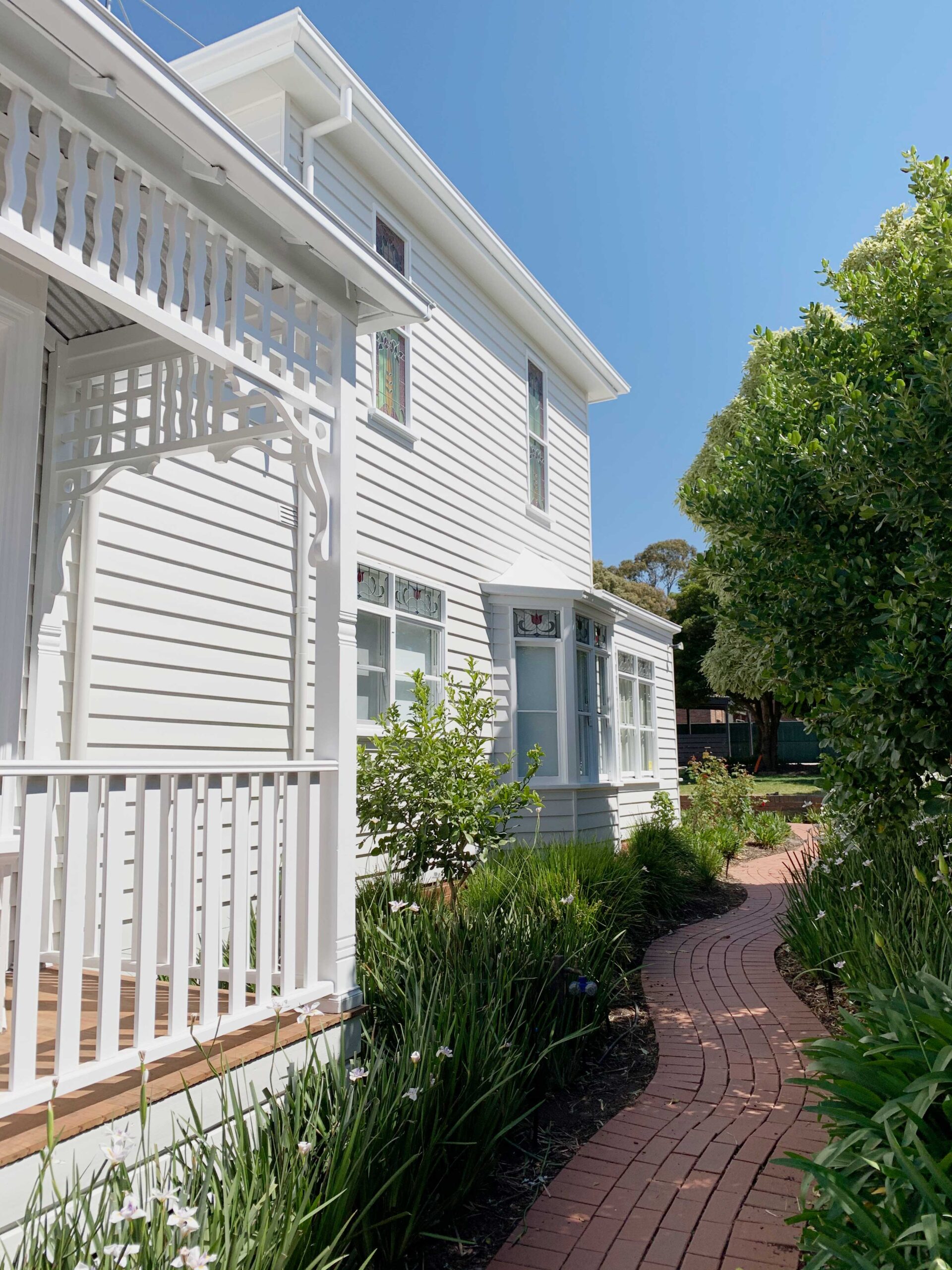Graeber and Co. Painting exterior painting after completion