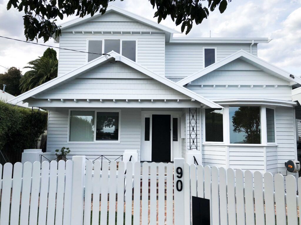 Graeber and Co. Painting exterior painting after completion